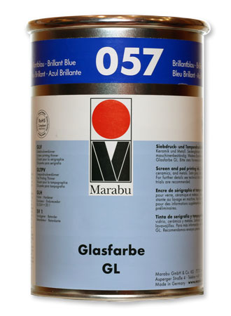 Краска Marabu Glasfarbe GL №3321 057 (ярко-синий)