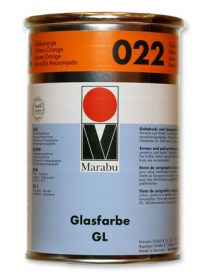 Краска Marabu Glasfarbe GL №3321 022 (оранжевый)