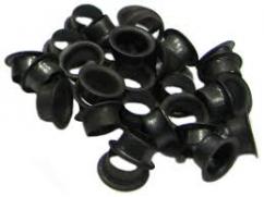 Люверсы черные d 4mm (мал.уп. =1000 шт. +/-10%)