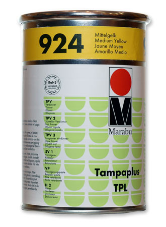 Краска Marabu TampaPlus TPL №3817 924 (средне-жёлтый)