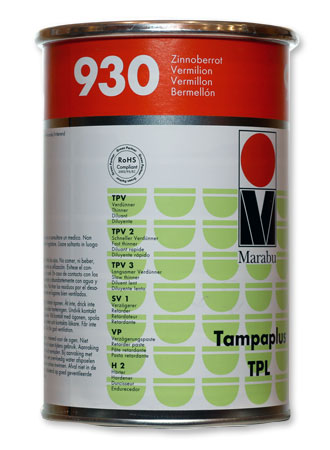 Краска Marabu TampaPlus TPL №3817 930 (красная киноварь)